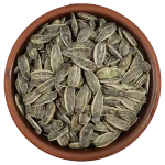 خرید تخمه دور سفید با طعم پیاز جعفری
