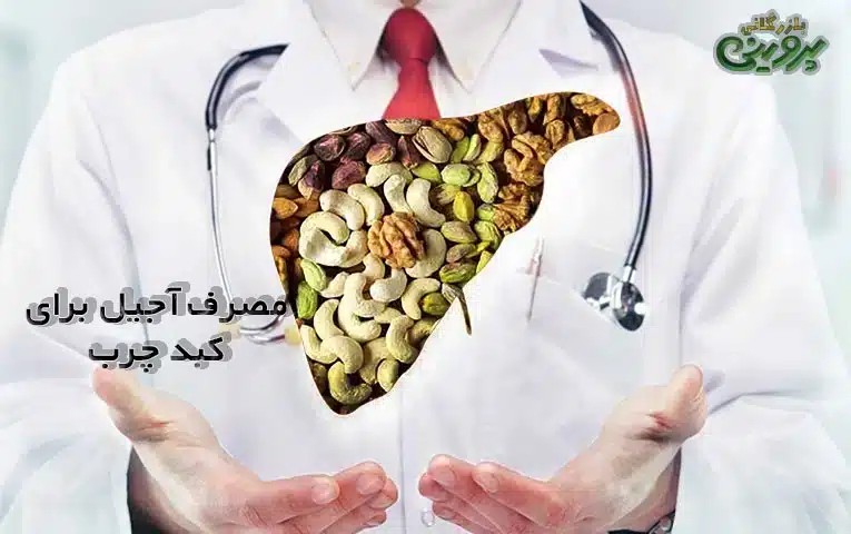 مصرف-آجیل-برای-کبد-چرب